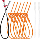 35.5-Inch Drain Snake and Brush Kit – Thoughtful Housewarming and Apartment Move-In Gift Idea