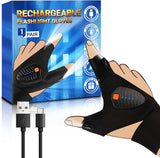 Hands-Free LED Gloves – Outdoor Adventure Accessory for Hiking, Cycling, and Dog Walking After Dusk