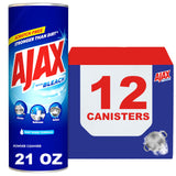 Ajax Powder Cleanser with Bleach - One-Powder Multi-Surface 12-Pack for Intentional Kitchens
