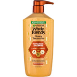 Garnier Whole Blends Honey Treasures Repairing Shampoo – Lovely Housewarming Present for Women Who Love Honey-Scented Hair Care