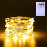 Lumoonity Battery String Lights – Portable Camping & Balcony Lighting, IP68 Rated
