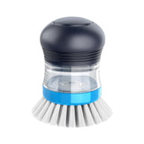 MR.SIGA Palm Fit Dish Brush – Non-Slip TPR Cap to Relieve Hand Fatigue During Long Dish Sessions