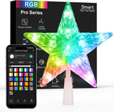 Brizled WiFi Lighted Star Topper – Modern Home Aesthetic Piece That Doubles as a Halloween and Christmas Centerpiece