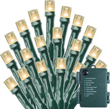 Brightever Mini LED Fairy Lights – Kids Bedroom Decor with Cool Bulbs and Auto Timer