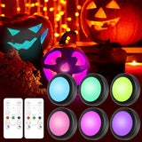 Yiliaw Wireless Puck Lights – Birthday Gift for Mom and Women, Decorative Bedroom and Closet Lighting with Timer