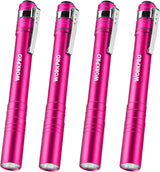 WORKPRO Aluminum Pen Light – Hat-Bill Headlamp Conversion Flashlight for Night Walks and Trail Use