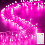 Brightown LED Fairy Lights for Wall Decor Behind Headboard – 10ft 120 LED Battery Powered Starry String Lights for Bedroom and Dorm Setup