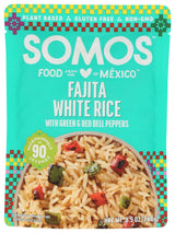 SOMOS Fajita White Rice – Quick Kid-Friendly Rice Base for Build-Your-Own Taco Night