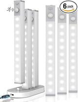 LumenGlow Rechargeable Under Cabinet Light – Consistent Workstation Lighting for Remote Professionals