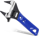 WORKPRO Stubby Wide-Opening Wrench – Slip-Resistant Coated-Handle Tool for Confined Mechanical Work