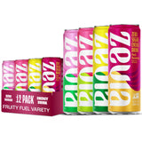 Zevia Organic Caffeine Sparkling Beverage Pack – Refreshing Companion for Camping Trips and Beach Days, 12 oz Cans (12-Pack)
