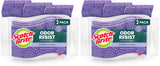 Scotch-Brite Scrub Dots Non-Scratch Scrub Sponge for Households with Kids, Gentle Cookware and Glassware Scrubber