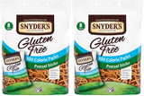 Snyder's of Hanover Gluten Free Pretzel Sticks – Durable On the Go Snack for Hiking and Travel, Individually Wrapped Packs, 24 Ct