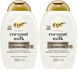 OGX Nourishing + Coconut Milk Conditioner – Holiday Gift Idea for Mom, Paraben and Sulfate Free Repair Treatment