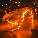 Lumist LED String Lights – Kids Room Decor with No Flame and No Wax, Warm White Battery Lights for Bedtime