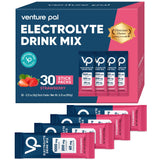 Venture Pal High Sodium Hydration Packets – Office Essential to Beat Midday Fatigue and Brain Fog