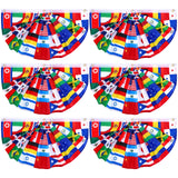 Outus International Flag Decoration – Child-Safe Bunting for Educational Classrooms & Kids' Bedrooms