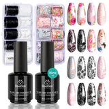 Beetles Foil Glue Gel for Nail Stickers – Workshop-Ready Manicure Solution, 15ml Soak-Off Transfer Polish for Nail Tech Studios