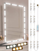 Winees Adjustable Mirror Lights – Flicker Free Lighting for Mindful Evening Beauty Routines