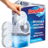 DampRid Reusable Moisture Absorber – Smokeless Overnight Air Care for Nursery, Zero Fire Risk