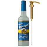 Torani Sugar Free Toasted Coconut Syrup – Diabetic Friendly Flavor Boost for Self Care Coffee Breaks, 25.4 Fl Oz