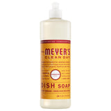 MRS. MEYER'S CLEAN DAY Gentle Dish Soap Clementine Scent 16 Fl Oz – Aloe Vera Formula for Self-Care Kitchen Rituals
