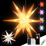 Lumichain DIY Color-Changing Snowflake Topper – Thoughtful Holiday Gift for Mom Who Loves Smart Home