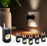 LumiNest Housewarming Gift Set – 6 Pack Plug in Night Light for Apartment, Warm 3000K Glow for Bedroom, Bathroom and Hallway