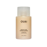 OUAI Medium Hair Shampoo - Aromatherapy Haircare Ritual with Italian Lemon and Jasmine for Stress Relief