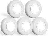 LUXMOM Touch Puck Lights – Thoughtful Birthday Gift for Mom and Grandma, Senior Safe Night Lighting Set