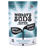 Molly's Suds Super Powder Detergent – Compact Concentrated Laundry Powder for Clutter-Free Utility Rooms, Lavender 120 Loads