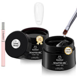 Beetles Builder Gel Manicure System – Less-Is-More Kit for Uncluttered Beauty Counters and Travel Bags