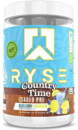 RYSE Loaded Pre Workout Powder - Camping Gym Bag Must - Resealable 30-Serving Tub for Adventure Training Days