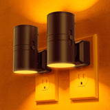 Briignite Auto Night Light for Kids Room and Bathroom – 1W Cool Running Dimmable Plug in LED with Light Sensor