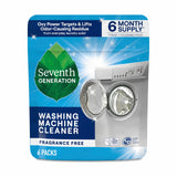 Seventh Generation Washing Machine Cleaner – Self Care Laundry Room Reset, EPA Safer Choice Drum Detox Packs