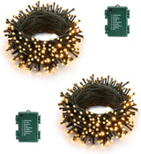 LumDecor Cordless Decor Lights – Rental Friendly Apartment and Hallway Ambiance, 200 LED 66ft with Auto Timer and Remote