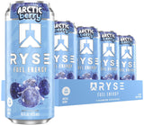 RYSE Fuel Sugar Free Energy Drink 12-Pack – Refreshing Clean Energy for Camping, Hiking, and Patio Days