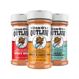Dan-O's Outlaw BBQ Seasoning Variety Pack – Travel-Friendly Flavors for Open-Air Dinners and Poolside Bars