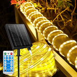 Lumify Solar Powered Rope Light Cool Touch Low Heat Outdoor Light for Nursery Bedroom and Senior Living