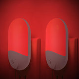 LumiRed Sleep Therapy Night Light 670nm Zero Blue Light, Wellness Retreat Bedroom and Home Spa Plug-in