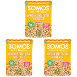 SOMOS Mexican Street Corn White Rice, 8.8 OZ – Fun Hostess Gift Pack for Casual Dinner Parties