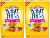 Wheat Thins Spicy Sweet Chili Crackers – No Artificial Flavors Snack Swap for Health-Conscious Home Office Breaks, 8.5 oz