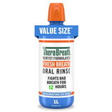 TheraBreath Oral Rinse – Parent-Approved Teen Mouthwash, ADA-Accepted Non-Burning Icy Mint for Ages 12 Plus