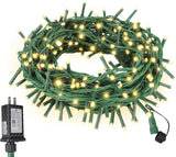 LukLoyok Fairy Lights 66 ft – Weatherproof Outdoor Dining and Gazebo String Lights with 6h Timer