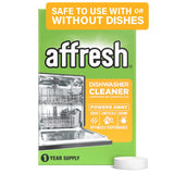 Affresh Dishwasher Cleaner – Crystal Clear Dishes for Modern Open-Plan Kitchens