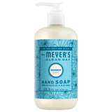 Mrs. MEYER'S CLEAN DAY Moisturizing Hand Soap, Dewdrop Scent for Mindful Self-Care at the Sink, 12.5 fl oz