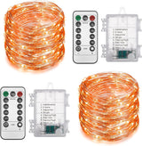 LumNest 2-Pack String Lights – Intentional Living Room Decor, Neutral Tone 200 LED Set