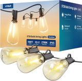VIPAR LED Outdoor Lights – Charming Birthday Gift for Mom and Her with Warm White Vintage Glow
