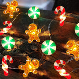 [BRAND] Portable 10FT Holiday Lights No Outlet Needed – Camping, Outdoor Dining, and Open Air Party Lighting