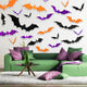 Halloween 3D Bat Wall Decal-5